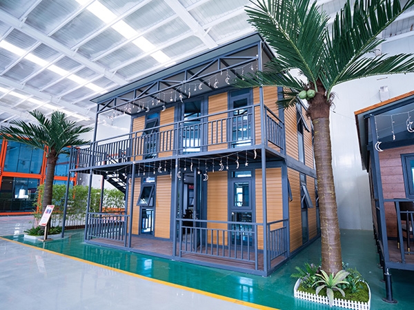 二層平頂雙翼拓展房